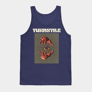 Hand Eyes Turnstile Tank Top